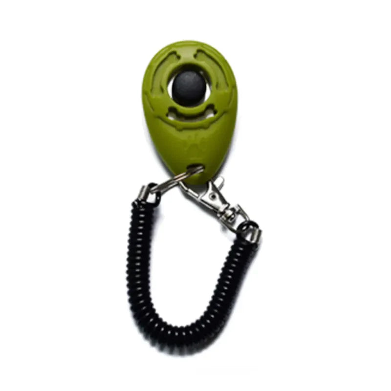 Dog Training Clicker Pet Cat Plastic New Dogs Click Trainer Aid Tools Adjustable Wrist Strap Sound Key Chain Dog Supplies-18