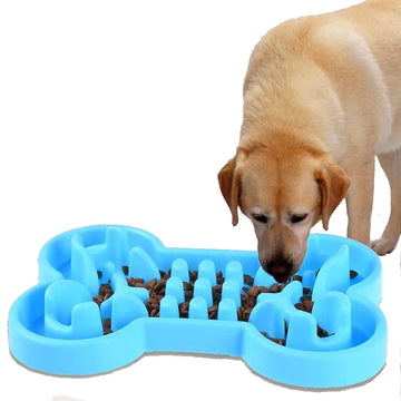 Anti-Slip, ANTI-GULPING Bowl For Cat & Dog Food