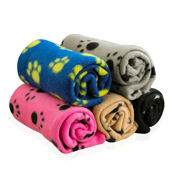 Polka dot, plush luxurious PET BLANKET