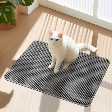 Easy Clean, double layer CAT LITTER MAT Waterproof