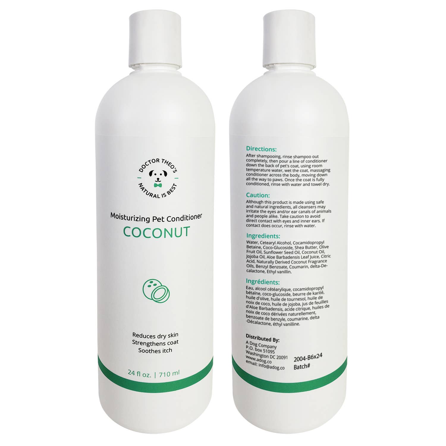 USA Made Pet Conditioner Coconut-1