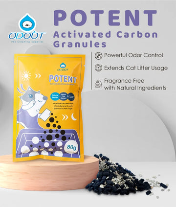 New Pets Product Activated Charcoal for Cat Litter Urine Odor & Smell Neutralizer