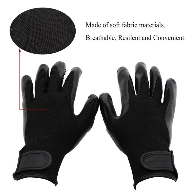 Pet Grooming Gloves-12