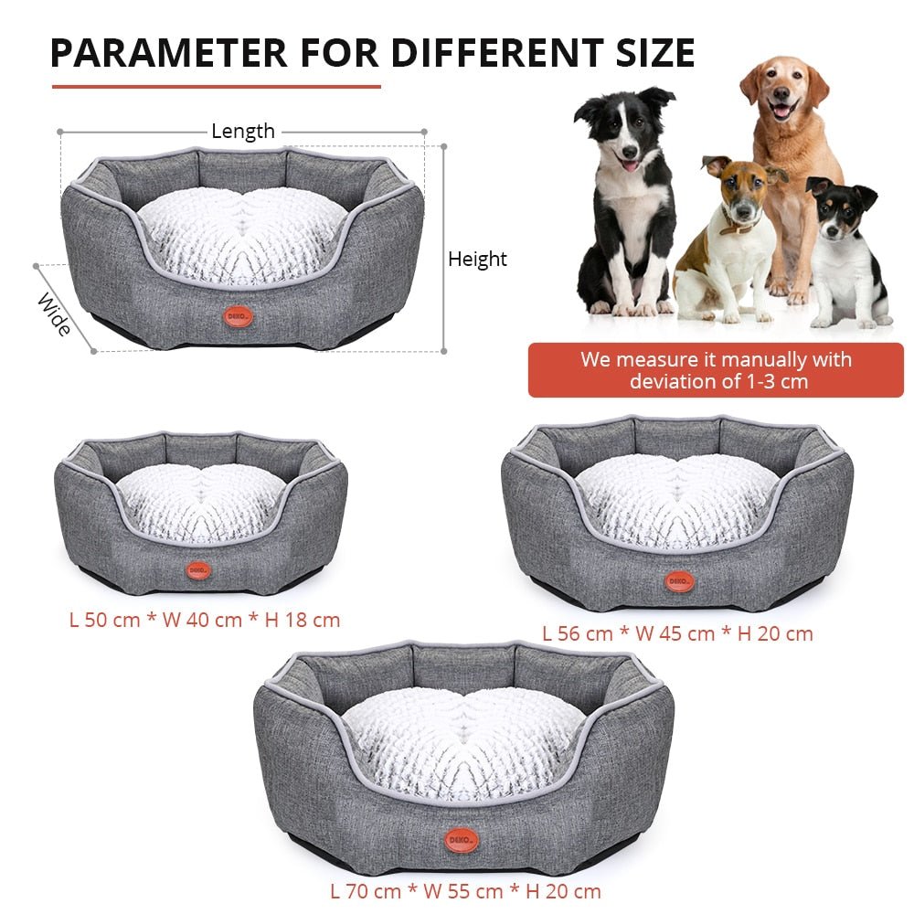 Dog Bed Soft Sleeping Sofa Waterproof Cushion Mat For Puppy Cat Cotton Pillow Pet Supplies-7