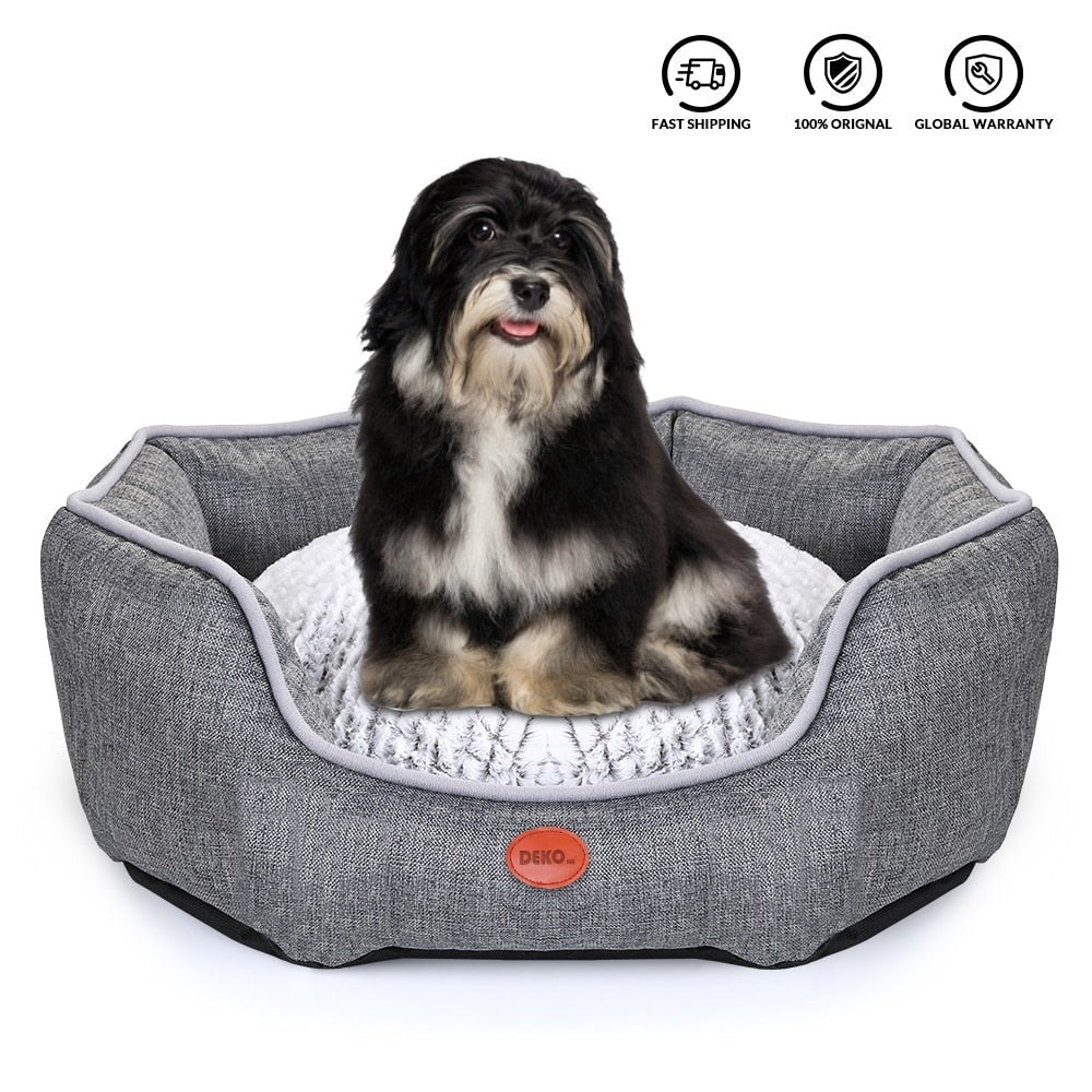 Dog Bed Soft Sleeping Sofa Waterproof Cushion Mat For Puppy Cat Cotton Pillow Pet Supplies-0