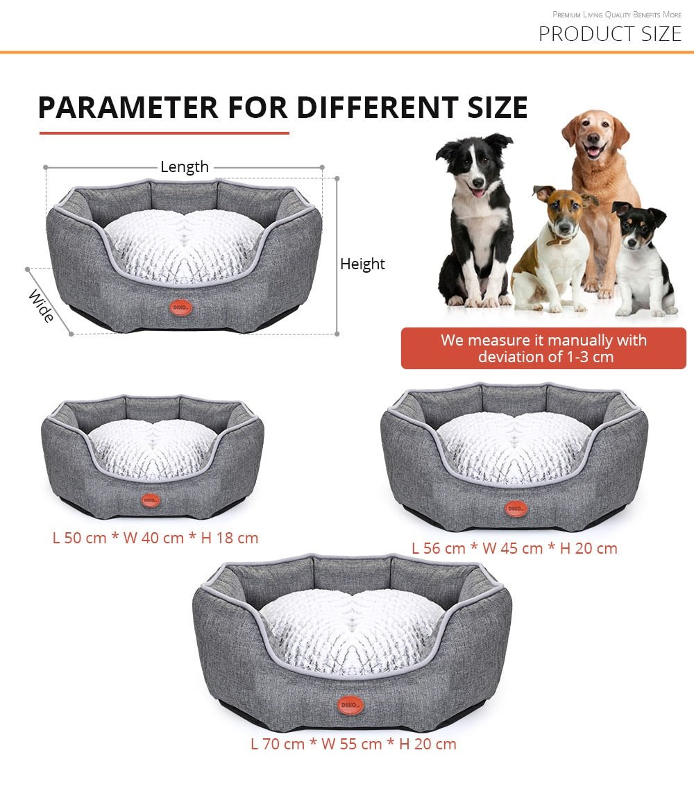 Dog Bed Soft Sleeping Sofa Waterproof Cushion Mat For Puppy Cat Cotton Pillow Pet Supplies-8