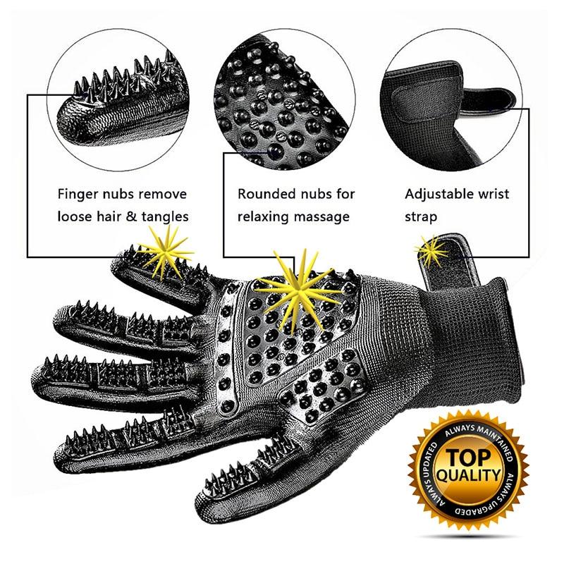 Pet Grooming Gloves-2