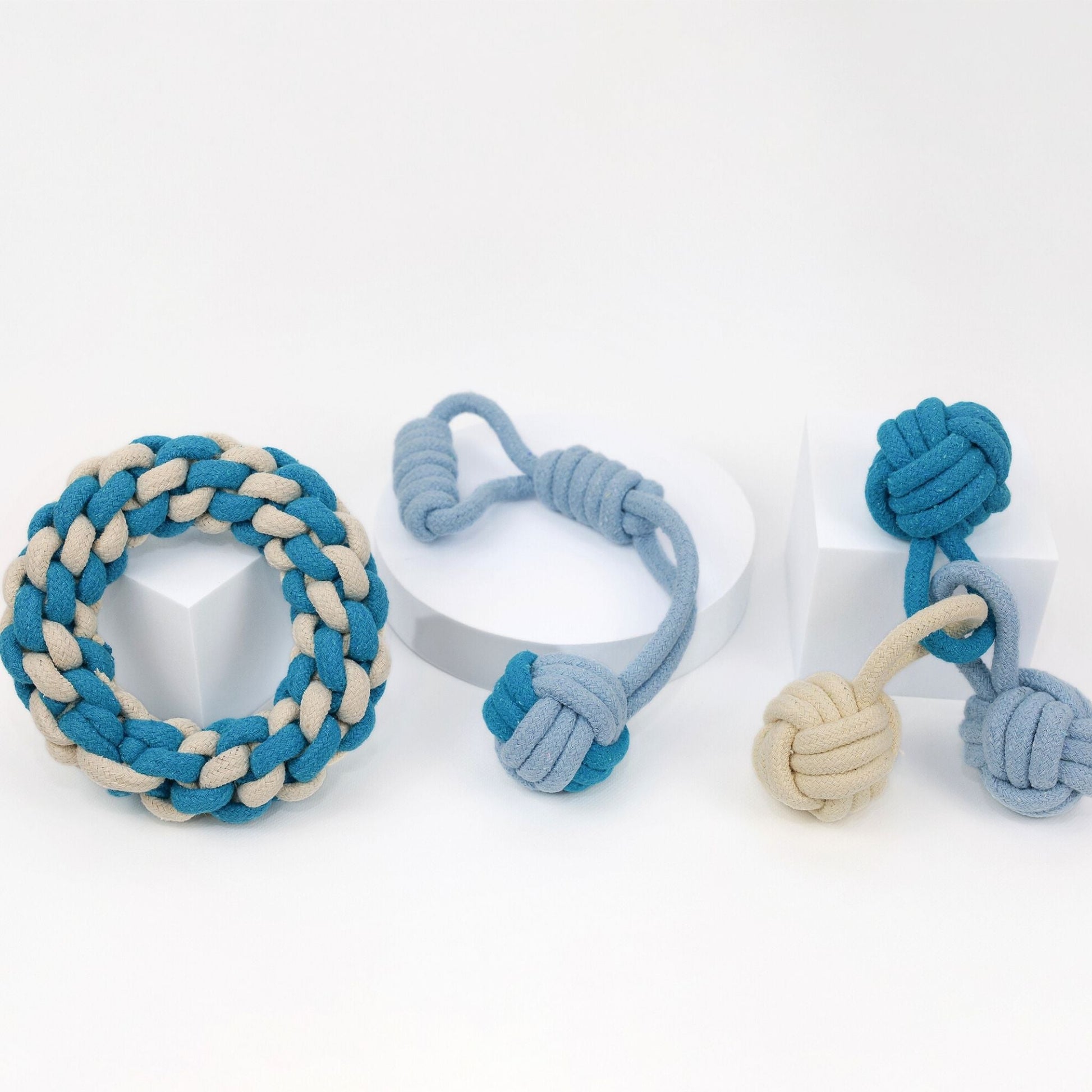 Sky and Cloud Rope Tug Toy Set-0