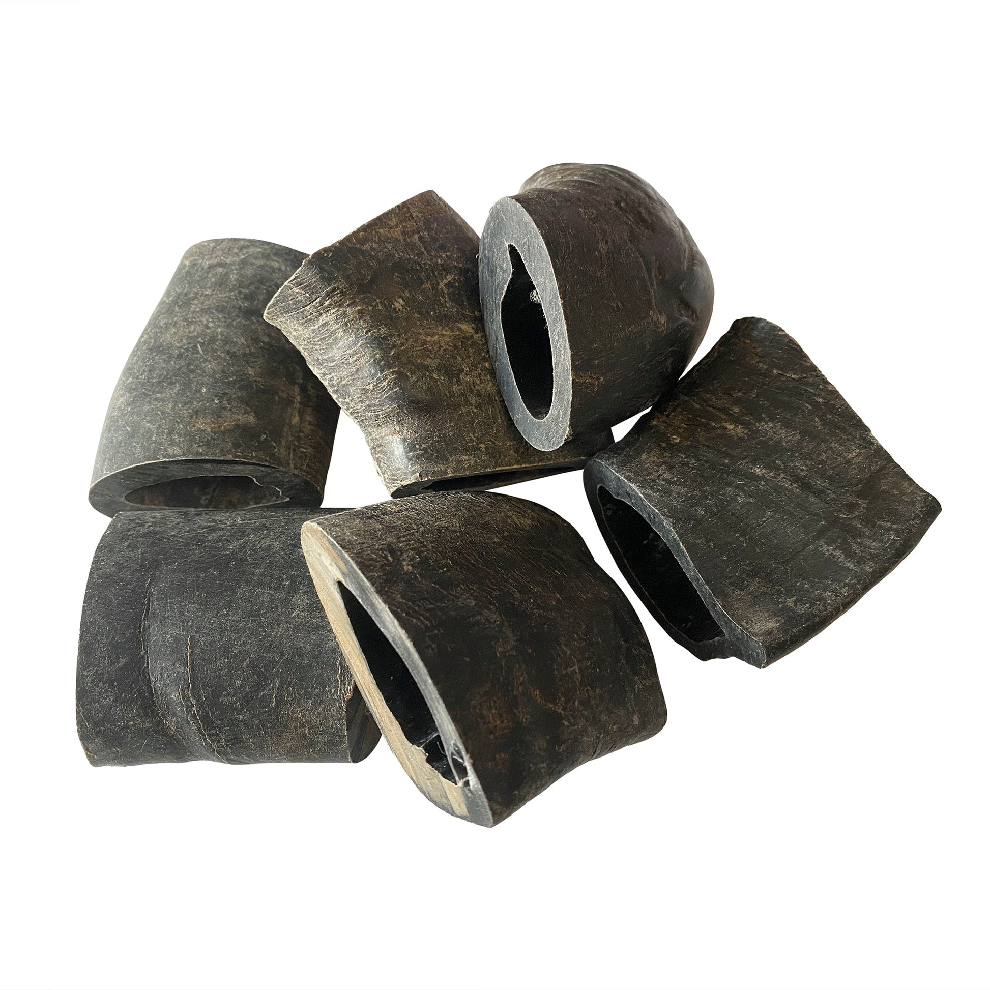 Water Buffalo Horn Section/Tuffie Dog Chews-2 Count-10 oz-3