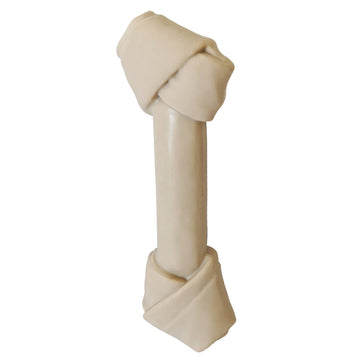 Vegan Nylon RAWHIDE-SHAPED Chew Bone: Durable and Eco-Friendly Toy for Dogs of All Sizes