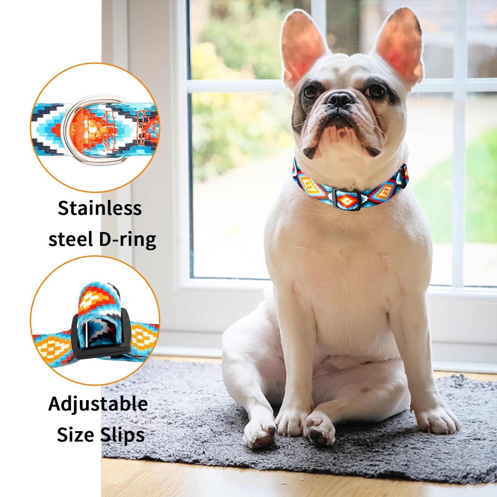 Charmkit Dog Collar for Small Medium Large Dogs-5