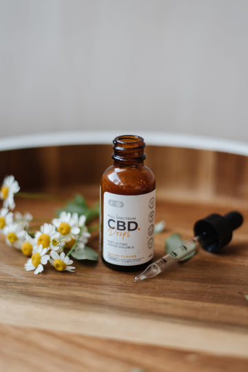 Bacon Flavored, Water-Soluble CBD DROPS for Pets - 30mL