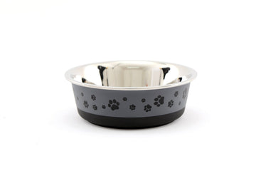 Pet BOWL In Cool Grey - Small