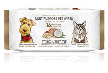 GIO PET WIPES OAT & CNUT ( 1 X 75 CT   )-0