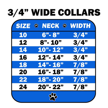 Dog, Puppy & Pet FASHION COLLAR, 