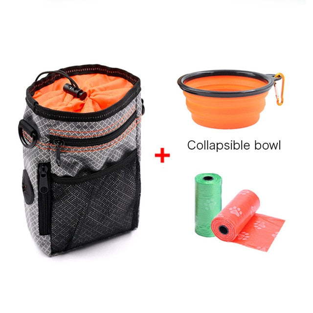 Portable Dog Training Bag Multi-function Treat Snack Pocket Pet Dog Outdoor Poop Bag Feed Storage Pouch Food Reward Waist Bags-16