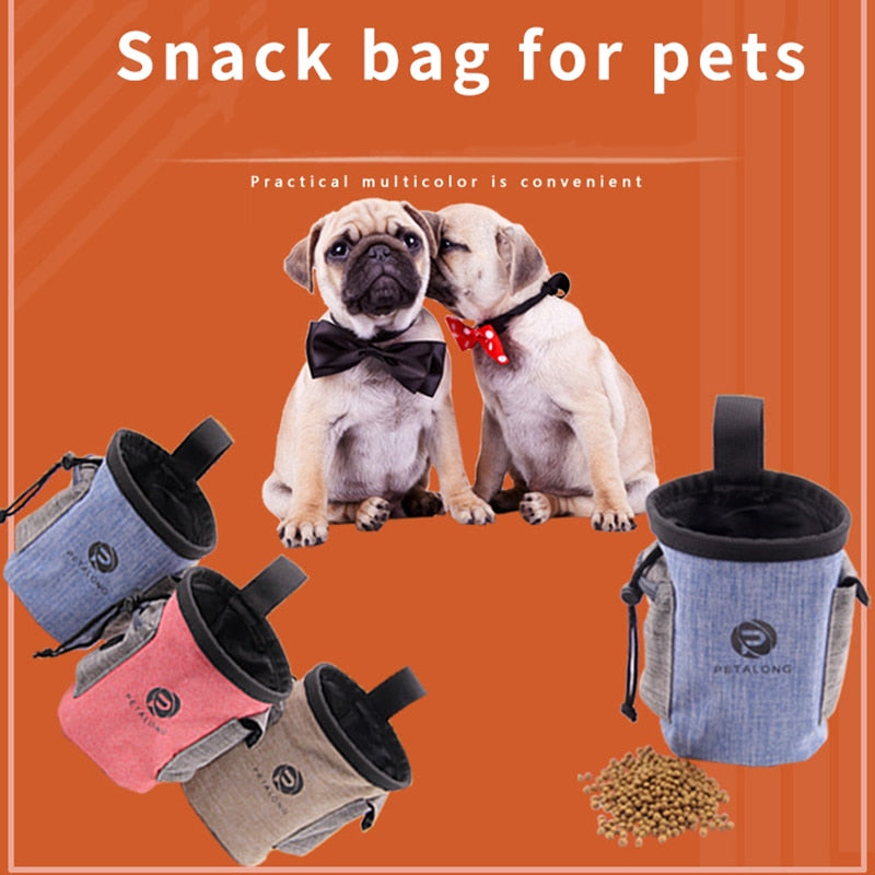 Portable Dog Training Bag Multi-function Treat Snack Pocket Pet Dog Outdoor Poop Bag Feed Storage Pouch Food Reward Waist Bags-14